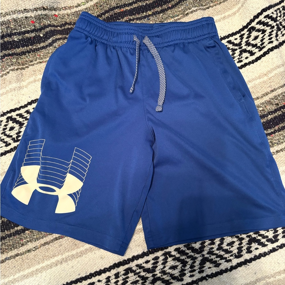 Under Armour Men's Royal Blue Athletic Shorts